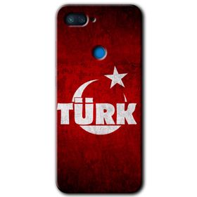 Xiaomi Mi 8 Lite Ayyıldız Türk Baskılı Uyumlu Silikon Kılıf