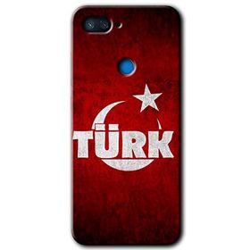 Xiaomi Mi 8 Lite Ayyıldız Türk Baskılı Uyumlu Silikon Kılıf