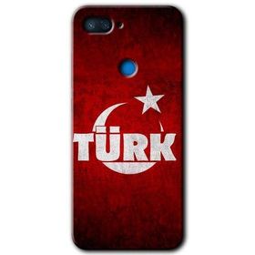 Xiaomi Mi 8 Lite Ayyıldız Türk Baskılı Uyumlu Silikon Kılıf