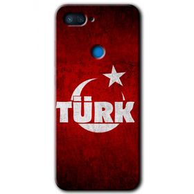 Xiaomi Mi 8 Lite Ayyıldız Türk Baskılı Uyumlu Silikon Kılıf
