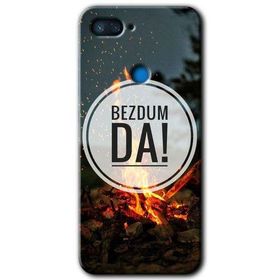 Xiaomi Mi 8 Lite Bezdum Da Baskılı Uyumlu Silikon Kılıf