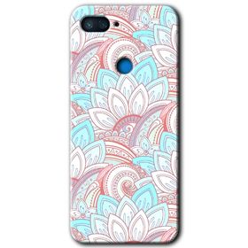 Xiaomi Mi 8 Lite Çin Mandala 1 Baskılı Uyumlu Silikon Kılıf