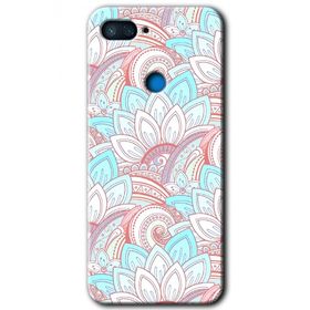 Xiaomi Mi 8 Lite Çin Mandala 1 Baskılı Uyumlu Silikon Kılıf