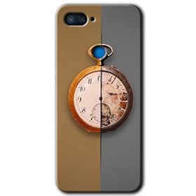 Xiaomi Mi 8 Lite Clocks Artwork Baskılı Uyumlu Silikon Kılıf