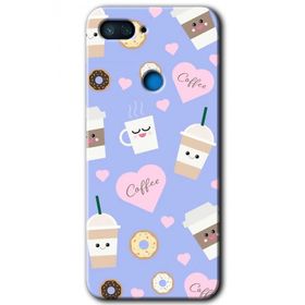 Xiaomi Mi 8 Lite Coffee Cake Baskılı Uyumlu Silikon Kılıf