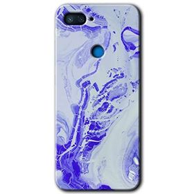 Xiaomi Mi 8 Lite Cranny Liquid Wall Baskılı Uyumlu Silikon Kılıf