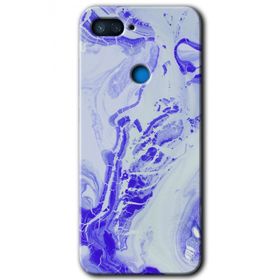 Xiaomi Mi 8 Lite Cranny Liquid Wall Baskılı Uyumlu Silikon Kılıf