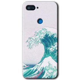 Xiaomi Mi 8 Lite Dalga Baskılı Uyumlu Silikon Kılıf