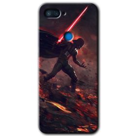 Xiaomi Mi 8 Lite Darh Vader Wars Baskılı Uyumlu Silikon Kılıf