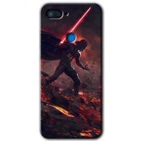 Xiaomi Mi 8 Lite Darh Vader Wars Baskılı Uyumlu Silikon Kılıf