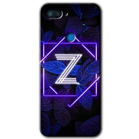 Xiaomi Mi 8 Lite Dark Neon Yaprak Z Harfi Baskılı Uyumlu Silikon Kılıf