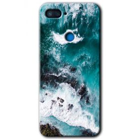 Xiaomi Mi 8 Lite Deniz Kıyısı Baskılı Uyumlu Silikon Kılıf