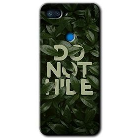 Xiaomi Mi 8 Lite Do Not Hide Baskılı Uyumlu Silikon Kılıf