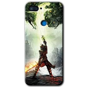 Xiaomi Mi 8 Lite Dragon Hunter Baskılı Uyumlu Silikon Kılıf
