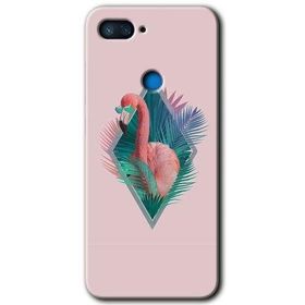Xiaomi Mi 8 Lite Flamingo Baskılı Uyumlu Silikon Kılıf