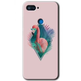 Xiaomi Mi 8 Lite Flamingo Baskılı Uyumlu Silikon Kılıf