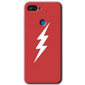 Xiaomi Mi 8 Lite Flash Logo Baskılı Uyumlu Silikon Kılıf