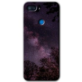 Xiaomi Mi 8 Lite Gece Galaksi Baskılı Uyumlu Silikon Kılıf