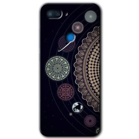 Xiaomi Mi 8 Lite Gezegen Döngüsü Baskılı Uyumlu Silikon Kılıf