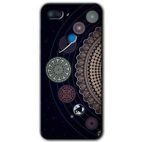 Xiaomi Mi 8 Lite Gezegen Döngüsü Baskılı Uyumlu Silikon Kılıf