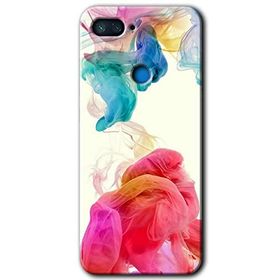 Xiaomi Mi 8 Lite Gökkuşağı Color Baskılı Uyumlu Silikon Kılıf