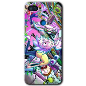 Xiaomi Mi 8 Lite Graffiti Çizgi Film Baskılı Uyumlu Silikon Kılıf