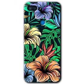 Xiaomi Mi 8 Lite Hibiscus Flowers Baskılı Uyumlu Silikon Kılıf