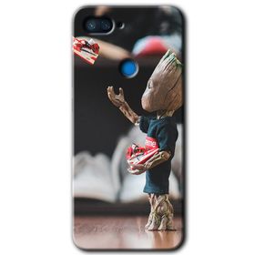 Xiaomi Mi 8 Lite I am Groot Baskılı Uyumlu Silikon Kılıf