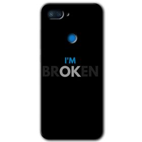 Xiaomi Mi 8 Lite Im Broken Baskılı Uyumlu Silikon Kılıf