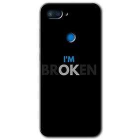 Xiaomi Mi 8 Lite Im Broken Baskılı Uyumlu Silikon Kılıf