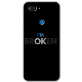 Xiaomi Mi 8 Lite Im Broken Baskılı Uyumlu Silikon Kılıf