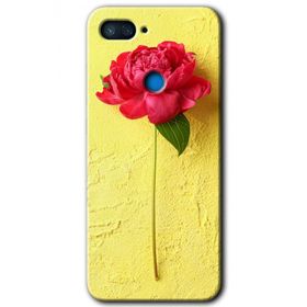 Xiaomi Mi 8 Lite Kırmızı Gül Baskılı Uyumlu Silikon Kılıf