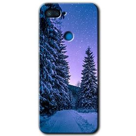 Xiaomi Mi 8 Lite Kış Manzarası Baskılı Uyumlu Silikon Kılıf