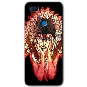 Xiaomi Mi 8 Lite Kurt Kız Baskılı Uyumlu Silikon Kılıf