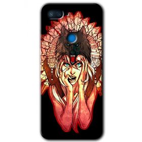 Xiaomi Mi 8 Lite Kurt Kız Baskılı Uyumlu Silikon Kılıf
