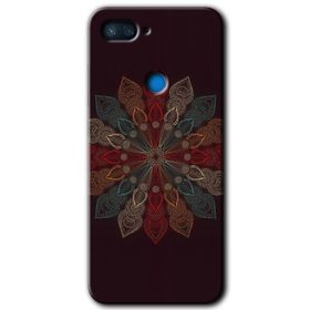 Xiaomi Mi 8 Lite Mandala Flower Wal Baskılı Uyumlu Silikon Kılıf