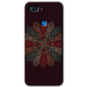 Xiaomi Mi 8 Lite Mandala Flower Wal Baskılı Uyumlu Silikon Kılıf