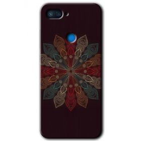Xiaomi Mi 8 Lite Mandala Flower Wal Baskılı Uyumlu Silikon Kılıf