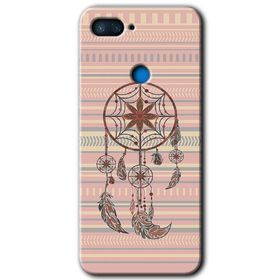 Xiaomi Mi 8 Lite Mandala Retro Baskılı Uyumlu Silikon Kılıf