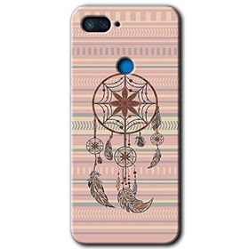Xiaomi Mi 8 Lite Mandala Retro Baskılı Uyumlu Silikon Kılıf