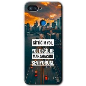Xiaomi Mi 8 Lite Manzara Seviyorum Baskılı Uyumlu Silikon Kılıf