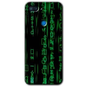 Xiaomi Mi 8 Lite Matrix Baskılı Uyumlu Silikon Kılıf