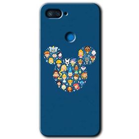 Xiaomi Mi 8 Lite Mickey Baskılı Uyumlu Silikon Kılıf