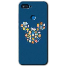 Xiaomi Mi 8 Lite Mickey Baskılı Uyumlu Silikon Kılıf