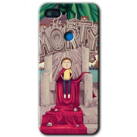 Xiaomi Mi 8 Lite Morty Baskılı Uyumlu Silikon Kılıf