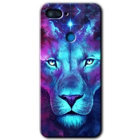 Xiaomi Mi 8 Lite Neon Lion Baskılı Uyumlu Silikon Kılıf