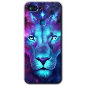 Xiaomi Mi 8 Lite Neon Lion Baskılı Uyumlu Silikon Kılıf