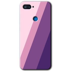 Xiaomi Mi 8 Lite Oblique Baskılı Uyumlu Silikon Kılıf