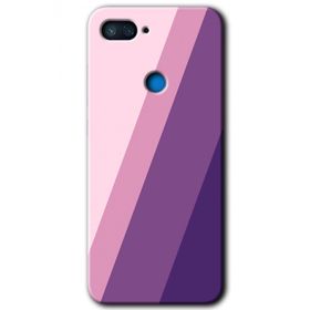 Xiaomi Mi 8 Lite Oblique Baskılı Uyumlu Silikon Kılıf
