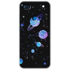 Xiaomi Mi 8 Lite Samanyolu Galaksi Baskılı Uyumlu Silikon Kılıf